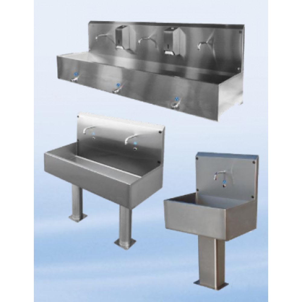 Multi-Stand Gutter Washbasin